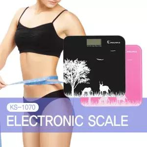 아이워너 디지털 LED 체중계 KS-1070 가정용 정확한 몸무게 측정 저울