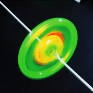 당겼다 놓으면 회전하며 LED 불빛나는 씽씽이 6개