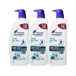 헤드앤숄더 두피토탈솔루션 가려운 두피케어 샴푸 850ml x3개