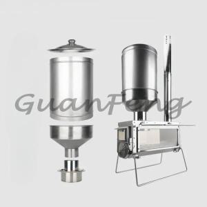 장작 난로 액세서리 입상 연료 벙커 시간 휴대용 풀 10kg 터빈 창고