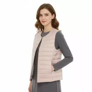 여성용6컬러 오리털경량패딩조끼 경량패딩조끼 오리털패딩조끼 여자패딩조끼 여자경량패딩조끼 경량패딩여