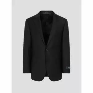 [갤럭시] [Prestige] 봄 GUABELLO 슐레인 울 솔리드 수트 재킷 - 블랙 (GA6101P125)