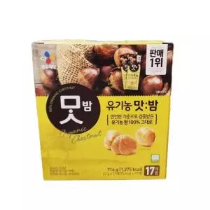 CJ제일제당 유기농 맛밤 42g 17개