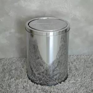 스텐 스윙 휴지통 20L/쓰레기통/스텐레스/사무실/업소용/화장실/뱅뱅이