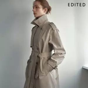 [하프클럽/에디티드]에디티드 에센셜 트렌치 롱 코트
