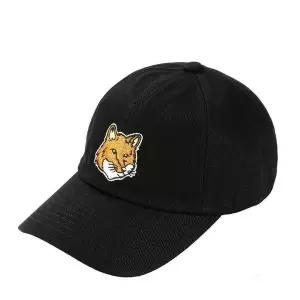 [메종키츠네] 헤드폭스 로고 볼캡 블랙 LM06103WW0087 P199 142805182