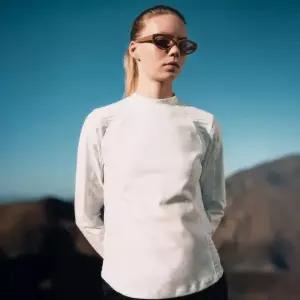 [코오롱스포츠](대전신세계) 여성 모크넥 크롭 티셔츠 JKTBS25112IVO