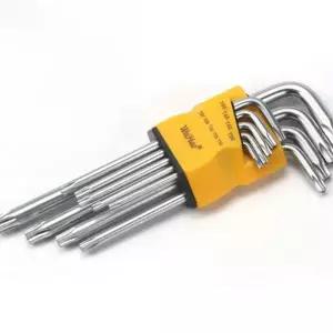 l자형 별 렌치 산업용 작업용 l자형 별 렌치 다용도 정밀 공구 드라이버 자전거