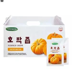 호박즙 100mL 늙은호박즙 x 30포 국내산호박즙