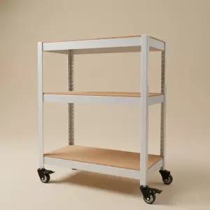 스피드랙 이동식 바퀴 선반 트롤리 바퀴달린 세탁실 틈새 북카트 이동 수납장 2단 3단 4단 5단 홈던트하우스