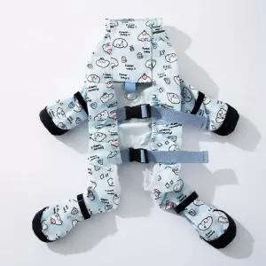 강아지 방진바지 외출용 방오 애견다리커버 산책 오염방지