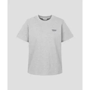 빈폴 BEANPOLE LADIES 레터링 자수 오버핏 반소매 티셔츠 그레이 (BF6242C913) BF6242C913 134413