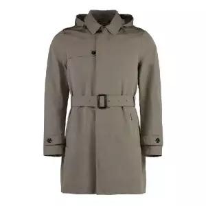 무어러 프레즈 후드 벨트 코트 PREZWM STONE TP976323287