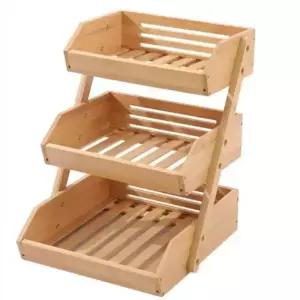 빵진열대 우드트레이 계단식 베이커리 3층 쇼케이스