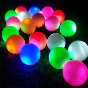 골프마스터 LED발광 골프공 새벽 야간라운딩 필드용품 밤골프