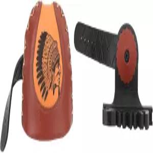 양궁 화살촉 - 경량 전통 가죽 빠른 제거 복합 활 액세서리 표적 사냥용 주머니 매달린 화살 홀더 조절