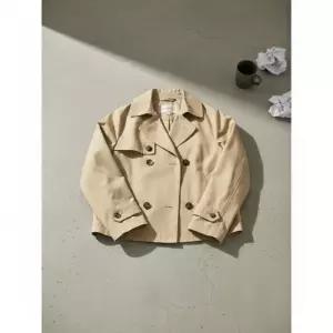 빈폴 BEANPOLE LADIES 코튼 숏 더블 트렌치 베이지 BF583TC01A 1297500