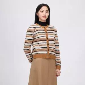 [케네스레이디](센텀시티점)[BYLYNN] 울 블렌드 스트라이프 가디건 EKCDOK0100