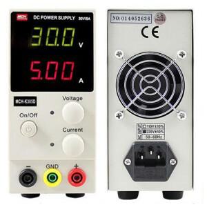 MCH-K305D 미니 스위칭 조정 가능한 DC 전원 공급 장치 SMPS 단일 채널 30V 5A 가변 MCH K305D 신