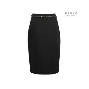비비드시크릿가너 VIVID 여성 기본뒷트임 벨트 정장 스커트 698122