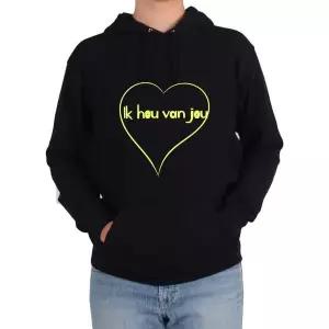 [RIZPICK]기모후드티 사랑해 네덜란드 이크 하우 반 야우그림 다양한색상