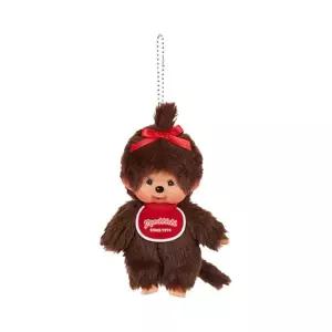 [정품] Monchhichi SS 걸 Key Chain Brown 몬치치 키 체인 브라운 901668