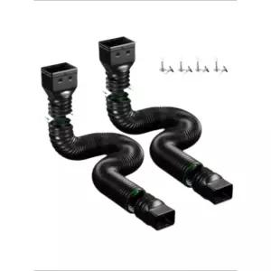 선홈통 물홈통 개폐식 연결 드레인 커넥터 배관 파이프 교체 우수 연장 파이프 산업용 빗물받이