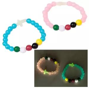 5set 초등 유아동부 여름 십자가 야광팔찌만들기 교재교구 미술