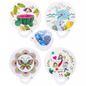 5set 예수님 여름 도안 색칠 원터치부채만들기 돌봄교실 행사