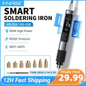 FNIRSI HS-02A 납땜 인두 내부 열 너트 키트 (3D 프린터 M2-M8 황동 나사 내장 삽입 및 C245 팁 포함)