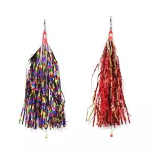 야광크랩 컬러스커트 문어낚시 채비 대용량 10개