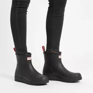 26SS 플레이 쇼트 레인 여성 부츠 WFS2020RMA BLK