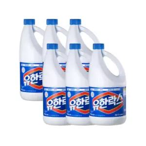 유한락스 레귤러 2L x 6개