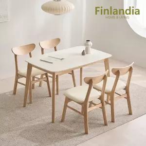 데니스 원목 4인식탁세트(의자4)