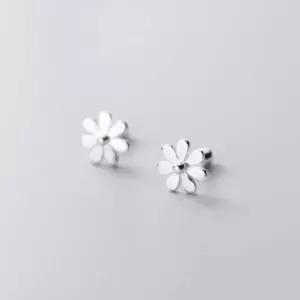 플라워 모티브 서지컬 데이지 피어싱 귓바퀴 포인트 서지컬 미니