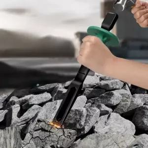 [셀러에이드]목공끌 평끌 석재 정 합금강 손잡이 보호 도구 세트