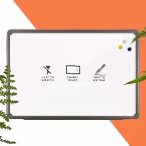 유광 법랑칠판 자석보드 화이트보드 90x180 AL