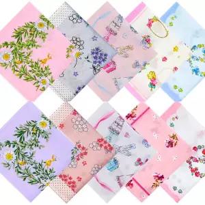 캐릭터 여성용 10매 마리엔느 선물세트 학생 여자 남자 손수건