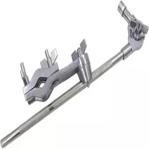 지아유이 드럼 세트 마이크 마운트 홀더 조절 가능 붐 암 장착 클램프 타악기 키트 심벌 스탠드용