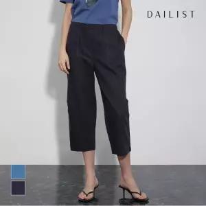 턱 디테일 배기 팬츠_MDBDL5M4251