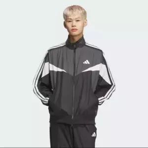 아디다스 머스트헤브스 루스 핏 컬러블록 메쉬 라인드 윈드브레이커 재킷 KF3677 KF3677IC