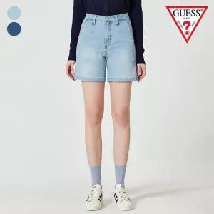 [백화점 정품] 게스 진 여성 4부 핀턱 쇼츠 OO2D0974