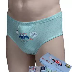 동화 자동차 케리온 남아동 삼각 팬티 5매입 아팬티 순면 주니어