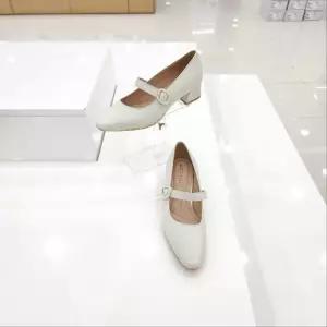 [탠디]by미셸 125007 소가죽 소재 4cm굽 발등반도 여성 메리제인 구두 cc272_CC