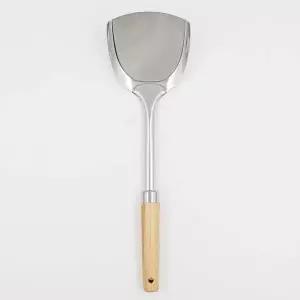 [골드스마일]스텐 조리용품 나무손잡이 뒤집개 주방도구 부침개뒤집개