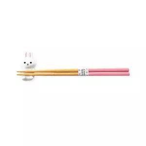 나무 젓가락 캡 받침 캐릭터 홀더 세트 선물수저받침