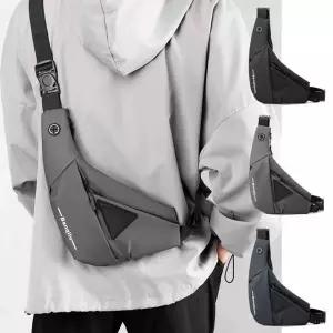 캐주얼 미니 삼각 슬링백 학생 크로스백 여자 캐주얼백 비니지스백