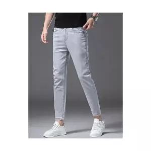 남자 배기핏 바지 팬츠 유럽판 스판 스키니핏 청 쿨링 슬림핏 트렌디 스키니 BE1