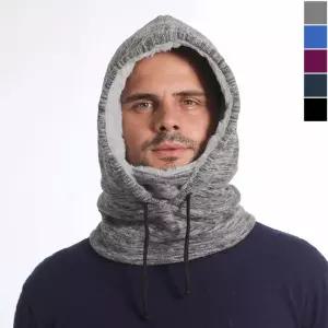 기모 라이딩 후드 넥워머 1P 겨울 방한 융털 이중보온 lPb6+3UOU