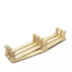 나무 베트남나무자바라옷걸이 대_4207